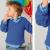 Prosty sweter dla chłopca z drutami Robienie na drutach swetra dla 2-letniego chłopca