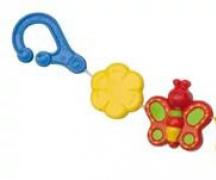 Izobraževalne igre in igrače za otroke (1 mesec) Katere igrače so zanimive za 1 mesec starega dojenčka