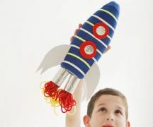 Как сделать ракету в домашних условиях Как сделать летающую ракету своими руками